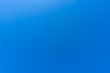 Beautiful blue sky without clouds in the morning or evening used as natural background texture in decorative art work