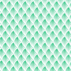 Green leaf seamless pattern. Vector illustration. Wrapping paper, textiles. Nice background