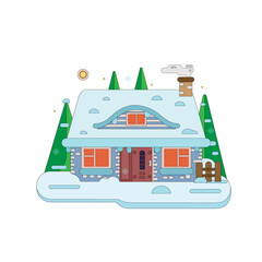 Fototapeta premium Cozy Winter Home
