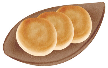 Korean Hotteok on a plate