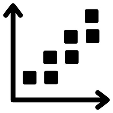 scatter plot icon