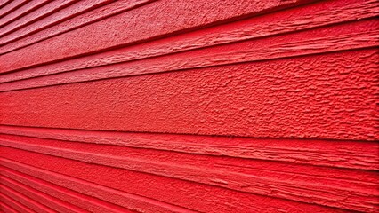 background texture of red facade wall with a tilted angle
