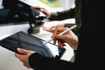 A car accident involves damaged vehicles, often resulting in broken bumpers, dents,  examining the damage and discussing repair options with experts is crucial for safety and legal agreements.