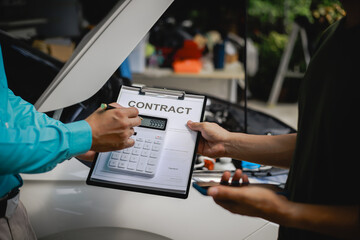 A car accident involves damaged vehicles, often resulting in broken bumpers, dents,  examining the damage and discussing repair options with experts is crucial for safety and legal agreements.