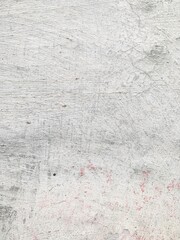 Vintage old concrete wall, grunge peeling paint, rust plaster wall, old vintage white grey background
