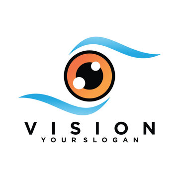 Vision eye Vector logo vector design