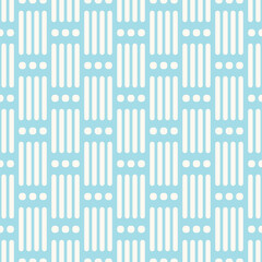 Pastel Pink Dots and Marks Abstract Seamless Vector Repeat Pattern