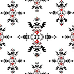 damask seamless pattern 