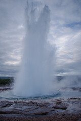 geyser in Iceland national park