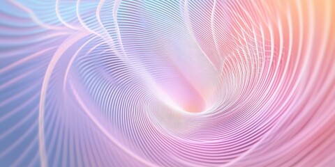 Fototapeta premium Abstract swirling pink and blue lines.