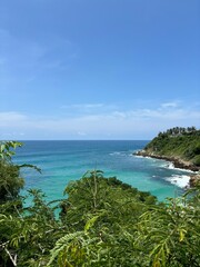 beach view in puerto Escondido, Mexico 