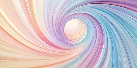 Obraz premium Abstract swirl of pastel colors.