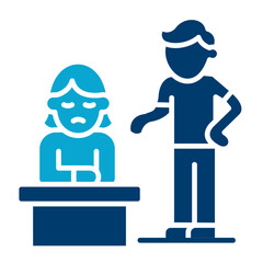 Threatening Gestures Icon