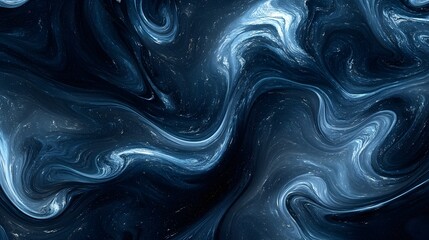 Fototapeta premium Mesmerizing Cosmic Vortex:Breathtaking Abstract Space with Luminous Swirls of Galactic Energy
