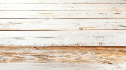 Fototapeta premium Whitewashed Wooden Background Texture