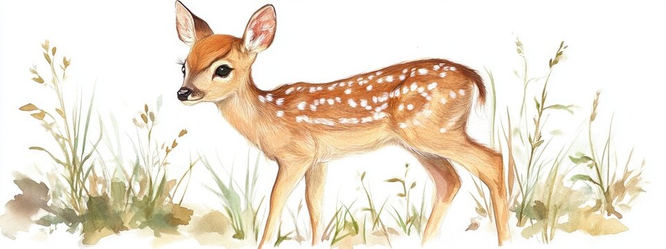 Fawn Reference Drawing Drawing Fawn