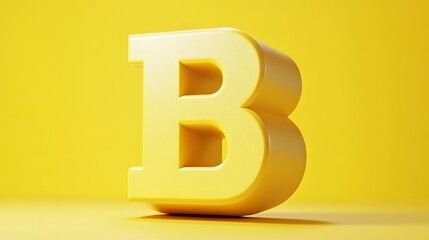 Obraz premium 3D letter 