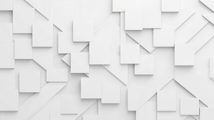 Fototapeta premium A sleek white abstract background showcases a minimalist design, perfect for a modern aesthetic in high resolution.