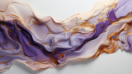 astarte.ai: Opalescent Flow in White and Violet