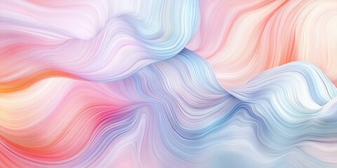 Obraz premium Abstract wavy background in pink and blue.
