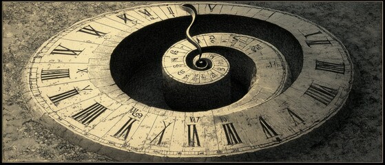 The Spiral of Time, Sundial