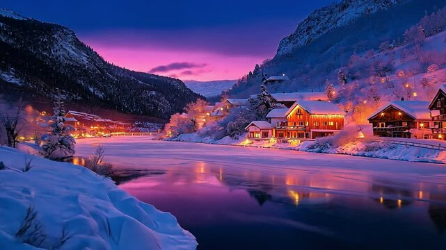 The Medeo valley features a mudflow dam and a named ice skating rink that is open until dusk.