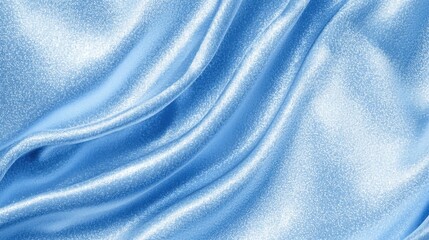 Abstract Blue Fabric Texture Background
