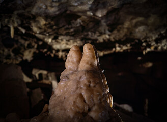 Landscape of cave in Germany