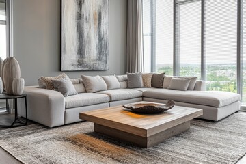 Obraz premium Modern Living Room Interior Design