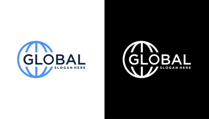 business global logo design vector template