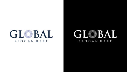 business global logo design vector template