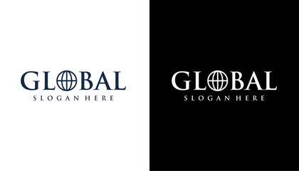 business global logo design vector template