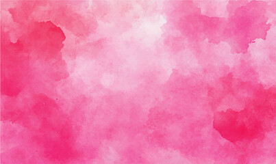 Fototapeta premium Pink Watercolor Abstract Background, Texture