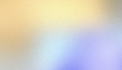Yellow lilac pastel light gradient with spots, soft abstract bokeh background, rough texture, grainy noise.