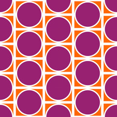 Seamless abstract geometric pattern. Vector Illustration