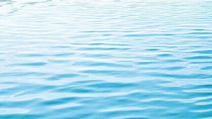 Naklejka premium Abstract Blue Water Ripples Texture Background