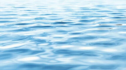 Blue Water Surface Texture Background