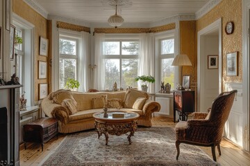 Elegant Living Room Interior Design