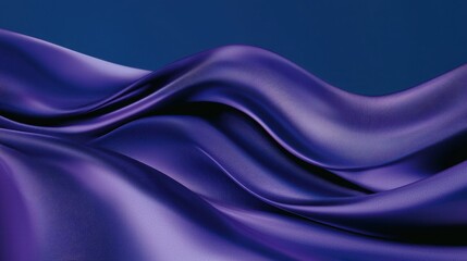 Fototapeta premium Abstract Purple Silk Fabric Drape Texture Background