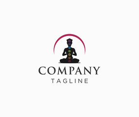 business logo yoga design