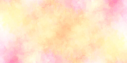 abstract colorful background with bokeh .Delicate sepia background with paint stains watercolor texture .subtle watercolor pink yellow blue gradient illustration.	