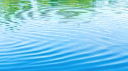 Abstract Blue Water Ripples Texture Background