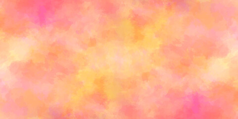 abstract colorful background with bokeh .Delicate sepia background with paint stains watercolor texture .subtle watercolor pink yellow blue gradient illustration.	