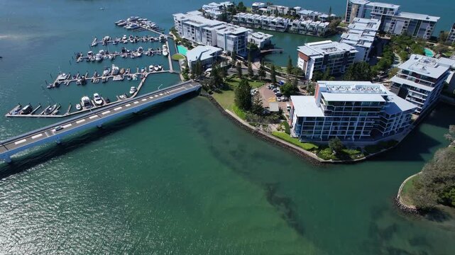 Ephraim Island Luxury Residential Development In Queensland, Australia - Aerial Shot