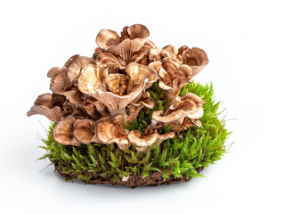 Obraz premium Maitake Mushroom Isolated on a white background 