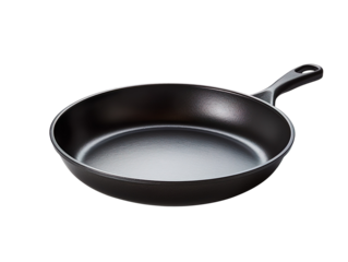 Frying pan isolated on transparent and white background