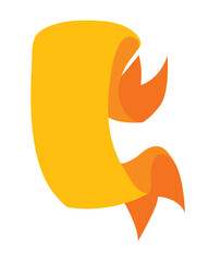 Illustration of ribbon element