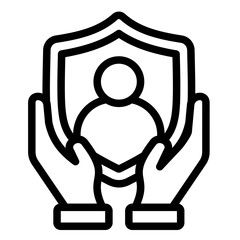 Personal Safety Responsibility Icon