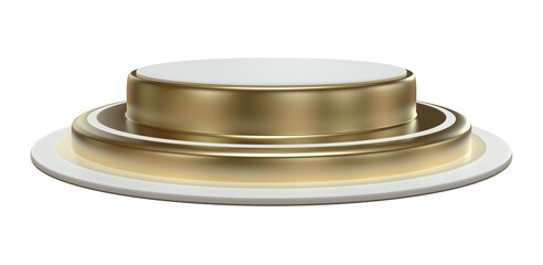 Podium Display 3D Render