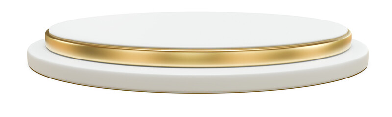 Podium Display 3D Render